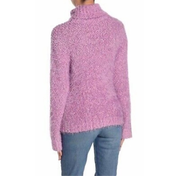 Abound Purple Lilac Soft Plush Turtleneck Y2K Sz XS - Picture 2 of 12